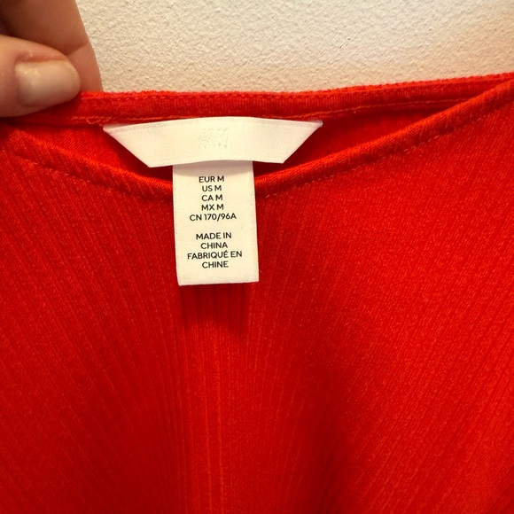 H&M Ribbed Square Neck Top - Picture 3 of 5